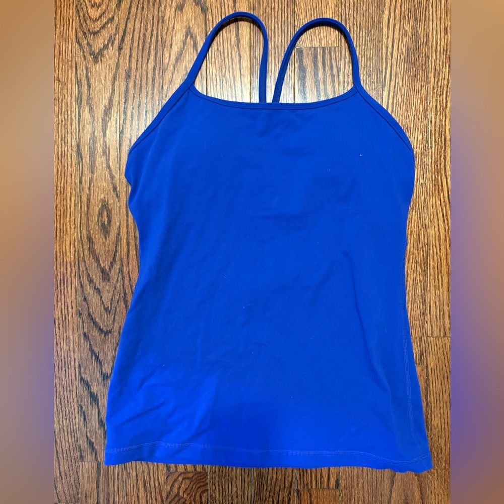 Lululemon Blue Workout Tank